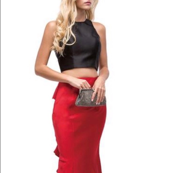 2 piece Prom Dress - Picture 1 of 6